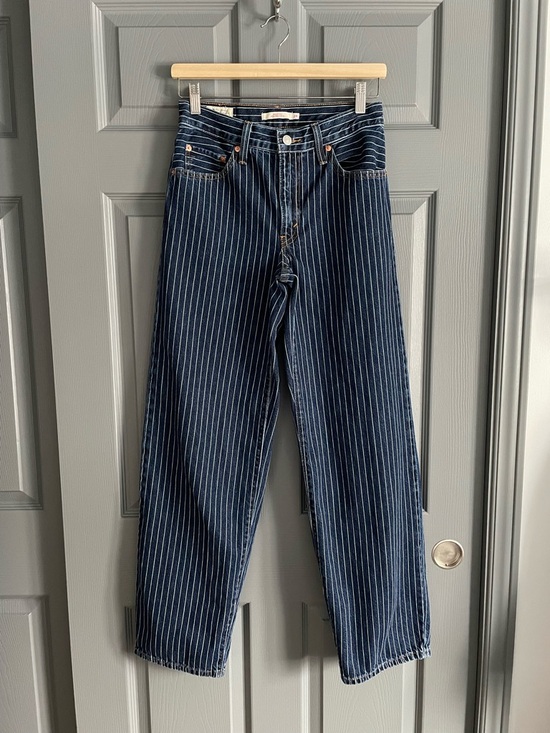 Levi's Denim - Levi's pinstripe Baggy Dad jeans